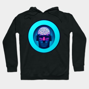 A brainiac - an android with his brain visible Hoodie